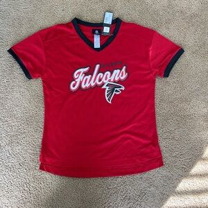 NFL Team Apparel Girls Youth Atlanta Falcons Size Medium 7/9 NFL Jersey NWT